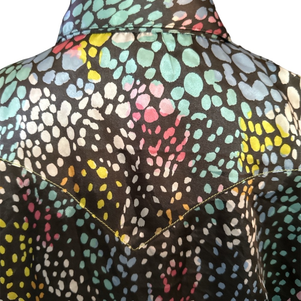 Wrangler Multicolor Button Down Shirt - image 6